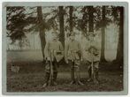 Trys jaunuoliai - vokiečių kariai