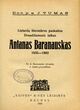 Knyga „Antanas Baranauskas 1835-1902“