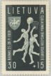 Europos krepšinio pirmenybių pašto ženklas