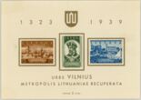 Vilniaus atgavimo laidos pašto blokas