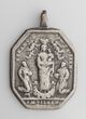 Religinis medaliukas. Vilniaus Šv. Mykolo bažnyčios Dievo Motinos paveikslo karūnavimui 1750 m. atminti