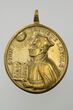 Religinis medaliukas su šventųjų Ignaco Lojolos ir Pranciškaus Ksavero atvaizdais. XVIII a.