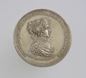 Medalis. Abiejų Tautų Respublika. Skirtas Biržų kunigaikštytei Liudvikai Karolinai Radvilaitei (1667–1695). 1675 m.