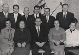 Susitikimas su pogrindininke revoliucioniere V. Aškenazyte Utenos I vidurinėje mokykloje 1964 m.