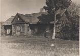Vlado Gasiulio namas Daržinių k., Daugailių apyl., kur vykdavo tarpukario metais pogrindininkų  susirinkimai, apie 1960 m.