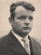 Albinas Sagadinas, "Pergalės" kolūkio, Utenos r. kombainininkas 1964 m.