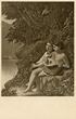 Atvirlaiškis – A. Feuerbach paveikslo reprodukcija „Idilija“