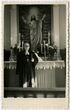 Alkiškių (taip pat ir Būtingės, Skuodo, Mažeikių, Žeimelio, Šiaulių) evangelikų liuteronų parapijos kunigas Gustavas Rauskinis (1902–1979/1933–1979) Alkiškių bažnyčioje