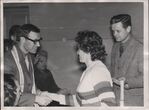 Susitikimas su dailininkais Utenoje 1967 m.