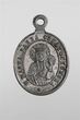 Religinis medaliukas su Čenstakavos Dievo Motinos ir šv. Kazimiero atvaizdais