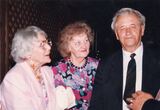 Nuotrauka. J. Švabaitė-Gylienė (pirma iš kairės) su Z. Zinkevičiumi ir jo žmona Regina