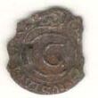 Moneta, biloninė, Ryga (m.) Karolio X Gustavo šilingas,  165? m.
