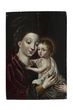 Madona ir Kūdikėlis Jėzus su vėriniu