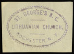 Šv. Jurgio lietuvių bažnyčios Ročesteryje, Niujorko valstijoje, antspaudas