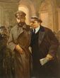 Leninas ir Džeržinskis Smolnyje
