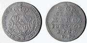 Moneta. Lenkija. Stanislovas Augustas. 2 grašiai. 1766
