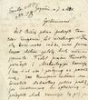 Petro Rusecko laiškas dėl Biržų pilies būklės