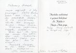 Laiškas-atvirukas V. Strazdeliui