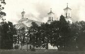Katalikų bažnyčios vaizdas nuo Radvilos g.
