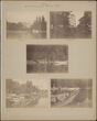 Kartono lakštas su penkiomis Benedikto Henriko Tiškevičiaus fotografijomis (Šveicarija)