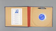 Keturių plokštelių baritono Algirdo Brazio albumas. Lithuanian records,Chicago, JAV, XX a.