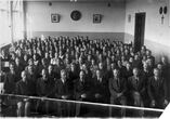 Biržų apskrities II-osios rajono mokytojų konferencijos dalyviai salėje