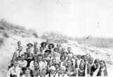 Runikių pradinės mokyklos jaunųjų ūkininkų ratelio nariai Palangos kopose