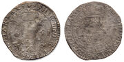 Moneta. Ispanijos Nyderlandai. Flandrija. Pilypas IV. Patagonas. 1651