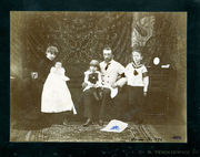 Benediktas Henrikas Tiškevičius su šeima