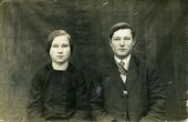 Moters ir vyro portretas. 1928 metai