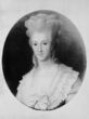 Kunigaikštienė Amalie Ludowika Finck von Finckenstein zu Sayn-Wittgenstein-Berleburg-Ludwigsburg (1740-1771), Peterio ir Marie zu Sayn-Wittgensteinų prosenelė. Paveikslo fotoreprodukcija