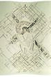 Nijolės Vilutytės freska-sgrafitas “Kryžiaus kelias III stotis. Viešpats Jėzus parpuola po kryžiumi”