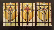 Igno Meidaus vitražas "Šventoji Trejybė II"