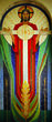 Sauliaus Čižiko mozaika "Eucharistija II"