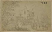 Erazmas Rudolfas Fabijanskis. Trinitorių bažnyčia ir vienuolynas Antakalnyje. 1851