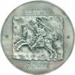 Medalis. Lietuva. Žemaičių krikštui - 600 metų. Aversas ir reversas