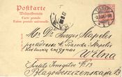 Enzio Jagomasto laiškas Jurgiui Šlapeliui, 1908 m.