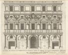 Rafaele Santio de Urbino rūmų fasadas į Borgho gatvės pusę