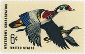 Pašto ženklas. Žąsiniai paukščiai. JAV.