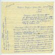 Pareiškimo dėl leidimo Aleksandrui Stulginskiui išvykti į JAV fragmentas (juodraštis)