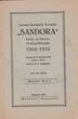 Lietuvių evangelikų draugijos „Sandora“ darbų apžvalga 30 metų laikotarpyje 1904–1934