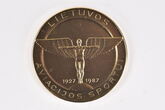 Medalis „Lietuvos aviacijos sportui 1927–1987 m.“