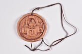Medalis „Sveikiname 50“, skirtas Vytautui Pakarskui 1980 m.