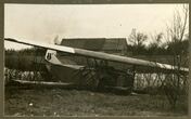 Lėktuvo Fokker D.VII avarija