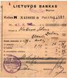 Žemės mokesčių kvitas  M Nr.418036, išduotas Stasiui Kučinskui 1940-04-30