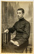 Iš Pranciškaus Mikutaičio archyvo. Jauno kunigo nuotrauka (nuotrauka)