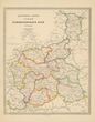 Pavyslio krašto (lenkiškų) gubernijų kelių žemėlapis, patikslintas 1889 m. sausio 1 d.