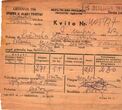Bulvių priėmimo kvitas  iš Kučinsko Stasio, 1947.09.23