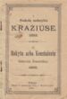 Knyga. I. Maskolų nedorybes Kražiůse. 1893. II. Rokytų arba Kenstaiczių bažnyczia Žemaicziůse. 1886