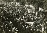 Nuotrauka. S. Dariaus ir S. Girėno laidotuvių procesija